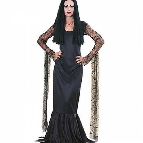 Dames morticia jurk