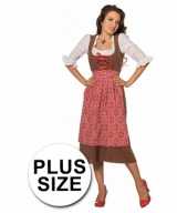 Dames tiroler jurken in grote maten