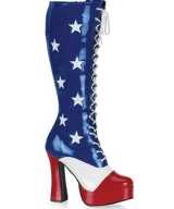 Hoge laarzen veters usa