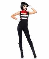 Mime verkleedkleding dames